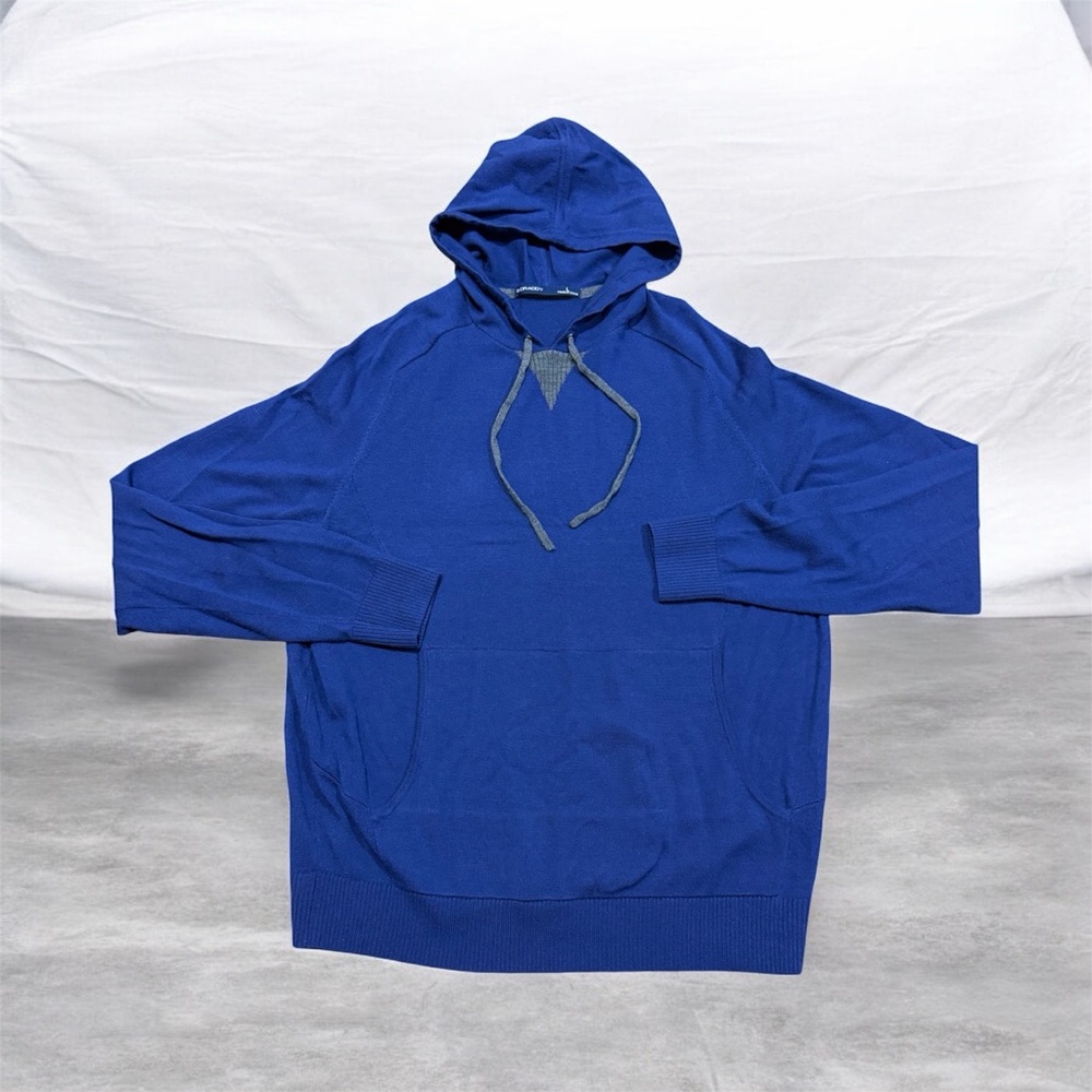 B. Draddy Finn Merino Wool Hoodie Sweater